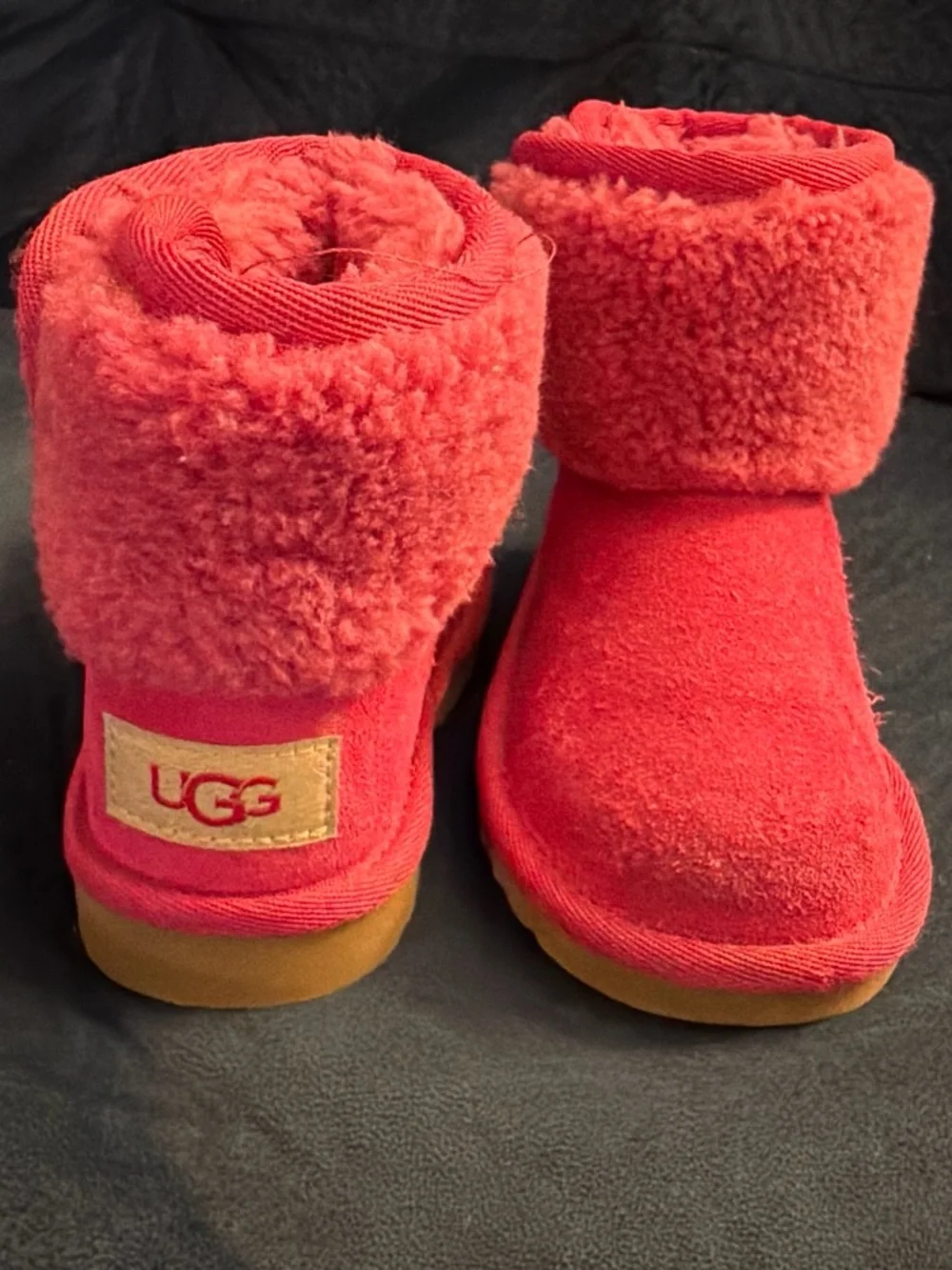 Kids Pink UGG Boot